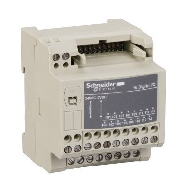 SCHNEIDER ABE7H20E200 Modicon ABE7 elosztóblokk készlet, Economy, HE10, 16 digitális csatorna, 1 sorkapocs/csatorna + 2xHE10 2m kábel