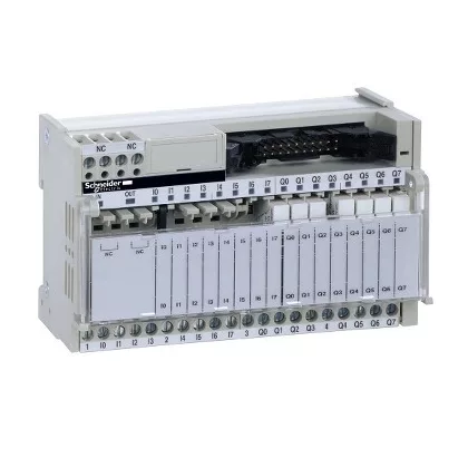   SCHNEIDER ABE7R16M111 Modicon ABE7 elosztóblokk, 5 mm 1NO EMR relés, 16ki digitális csatorna, ABR7S11 relével