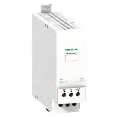 SCHNEIDER ABL8RED24400 Modicon kiegészítő, redundancia modul, 20A (2db ABL8RP/ABL8WPS tápegységhez)