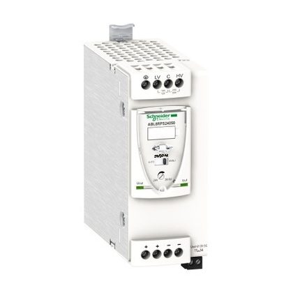 SCHNEIDER ABL8RPS24050 Modicon ABL8 tápegység, 1f-2f, 230-400VAC/24VDC, 5A, DIN sínre szerelhető