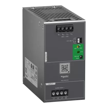   SCHNEIDER ABLU3A48100 Modicon Univeral tápegység, 3f, 48 VDC, 40A, 480 W