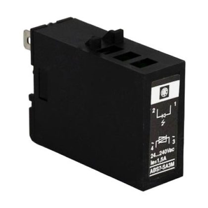   SCHNEIDER ABS7EC3B2 Modicon ABE7 relé, SSR, bemeneti, tekercs 24 VDC, kimenet 24 VDC, 12mm