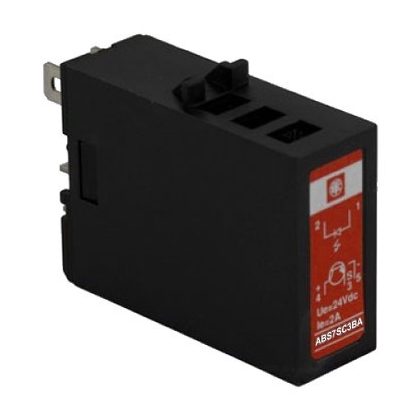   SCHNEIDER ABS7SC3BA Modicon ABE7 relé, SSR, kimeneti, tekercs 24 VDC, kimenet 24 VDC, 2 A, 12mm