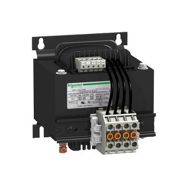 SCHNEIDER ABT7PDU160B Modicon ABT7 dupla tekercselésű transzformátor, 1f-2f, 230-400/2x24 VAC, 1600VA