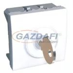   SCHNEIDER ALB44031 ALTIRA 3 állású kulcsos nyomógomb 10 A, polárfehér