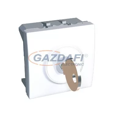 SCHNEIDER ALB44031 ALTIRA 3 állású kulcsos nyomógomb 10 A, polárfehér SCHNEIDER ALB44031 ALTIRA 3 állású kulcsos nyomógomb 10 A, polárfehér