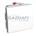   SCHNEIDER ALB44060 ALTIRA Egypólusú nyomógomb 16 A, polárfehér (101N)
