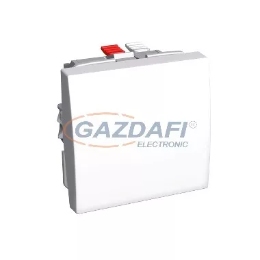 SCHNEIDER ALB44060 ALTIRA Egypólusú nyomógomb 16 A, polárfehér (101N)