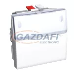   SCHNEIDER ALB44062 ALTIRA Egypólusú nyomógomb cimketartóval 10 A, polárfehér