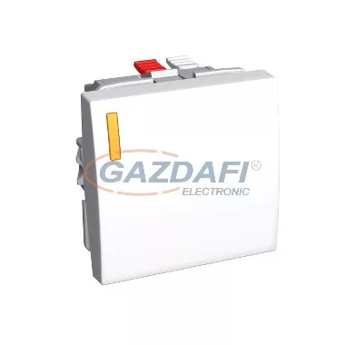 SCHNEIDER ALB44072 ALTIRA Egypólusú nyomó jelzőfényes 10 A, polárfehér