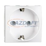   SCHNEIDER ALB44287 ALTIRA 2P+F dugalj csatlakozóaljzat, polárfehér