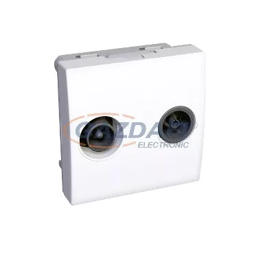 SCHNEIDER ALB44324 ALTIRA TV/R csatlakozó 8 dB átmenő, polárfehér SCHNEIDER ALB44324 ALTIRA TV/R csatlakozó 8 dB átmenő, polárfehér