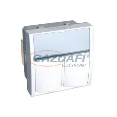 SCHNEIDER ALB44326N ALTIRA Infraplus 2xRJ45 csatlakozó Cat6 UTP, polárfehér SCHNEIDER ALB44326N ALTIRA Infraplus 2xRJ45 csatlakozó Cat6 UTP, polárfehér