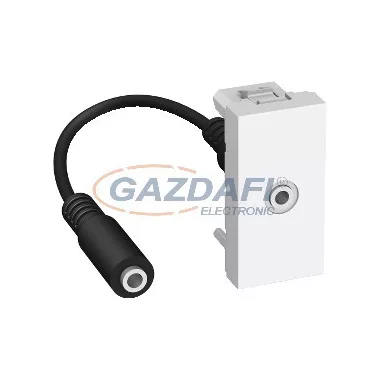 SCHNEIDER ALB44371 ALTIRA Audio Jack 3,5mm anya csatlakozó, polárfehér SCHNEIDER ALB44371 ALTIRA Audio Jack 3,5mm anya csatlakozó, polárfehér