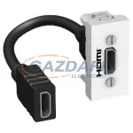 SCHNEIDER ALB44373 ALTIRA HDMI csatlakozó, polárfehér
