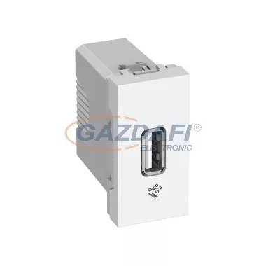 SCHNEIDER ALB44374 ALTIRA USB 2.0 töltő, polárfehér SCHNEIDER ALB44374 ALTIRA USB 2.0 töltő, polárfehér