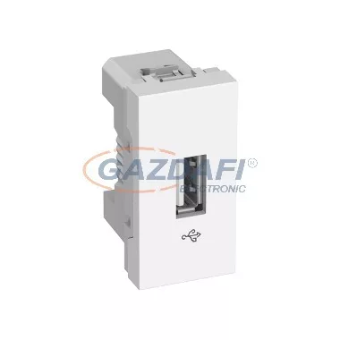 SCHNEIDER ALB44375 ALTIRA USB 2.0 csatlakozó (adatkapcsolathoz), polárfehér SCHNEIDER ALB44375 ALTIRA USB 2.0 csatlakozó (adatkapcsolathoz), polárfehér