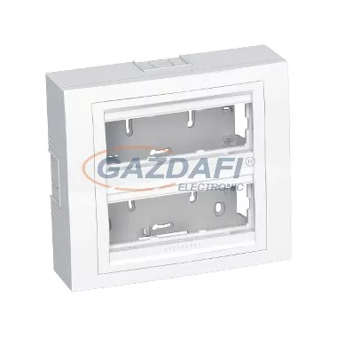 SCHNEIDER ALB44436N ALTIRA 2x3 modulos kiemelő doboz, komplett, polárfehér SCHNEIDER ALB44436N ALTIRA 2x3 modulos kiemelő doboz, komplett, polárfehér