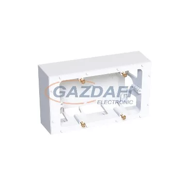SCHNEIDER ALB44444 ALTIRA Kiemelő doboz 4 modulos, 40 mm mélység, polárfehér SCHNEIDER ALB44444 ALTIRA Kiemelő doboz 4 modulos, 40 mm mélység, polárfehér