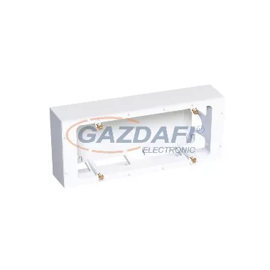 SCHNEIDER ALB44446 ALTIRA Kiemelő doboz 6 modulos, 40 mm mélység, polárfehér SCHNEIDER ALB44446 ALTIRA Kiemelő doboz 6 modulos, 40 mm mélység, polárfehér