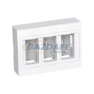SCHNEIDER ALB44456N ALTIRA 3x2 modulos kiemelő doboz, komplett, polárfehér SCHNEIDER ALB44456N ALTIRA 3x2 modulos kiemelő doboz, komplett, polárfehér