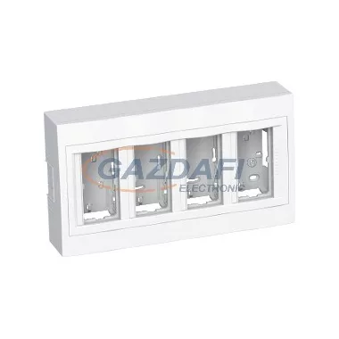 SCHNEIDER ALB44458N ALTIRA 4x2 modulos kiemelő doboz, komplett, polárfehér SCHNEIDER ALB44458N ALTIRA 4x2 modulos kiemelő doboz, komplett, polárfehér