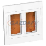   SCHNEIDER ALB44464N ALTIRA 2x2 modulos süllyesztő doboz, komplett, polárfehér