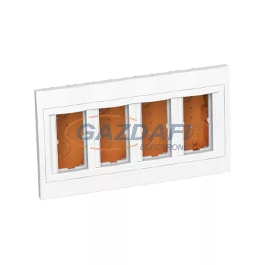 SCHNEIDER ALB44468N ALTIRA 4x2 modulos süllyesztő doboz, komplett, polárfehér SCHNEIDER ALB44468N ALTIRA 4x2 modulos süllyesztő doboz, komplett, polárfehér