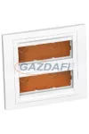 SCHNEIDER ALB44476N ALTIRA 2x3 modulos süllyesztő doboz, komplett, polárfehér SCHNEIDER ALB44476N ALTIRA 2x3 modulos süllyesztő doboz, komplett, polárfehér