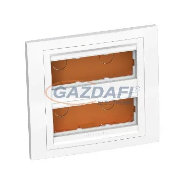 SCHNEIDER ALB44476N ALTIRA 2x3 modulos süllyesztő doboz, komplett, polárfehér SCHNEIDER ALB44476N ALTIRA 2x3 modulos süllyesztő doboz, komplett, polárfehér