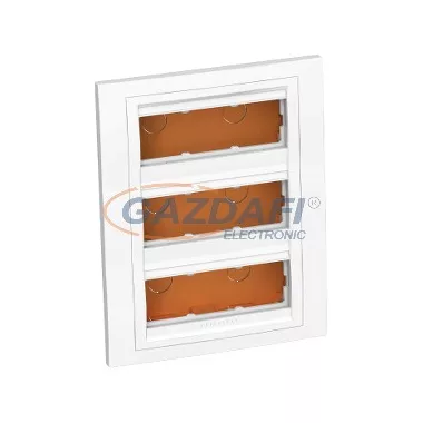 SCHNEIDER ALB44479N ALTIRA 3x3 modulos süllyesztő doboz, komplett, polárfehér SCHNEIDER ALB44479N ALTIRA 3x3 modulos süllyesztő doboz, komplett, polárfehér