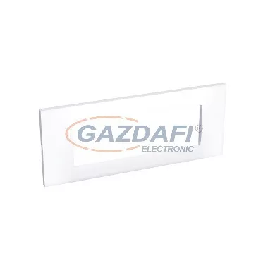 SCHNEIDER ALB44656 ALTIRA 6 modulos egyterű keret vízszintes, polárfehér SCHNEIDER ALB44656 ALTIRA 6 modulos egyterű keret vízszintes, polárfehér