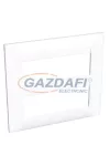SCHNEIDER ALB44658 ALTIRA 6+6 modulos egyterű keret vízszintes, polárfehér