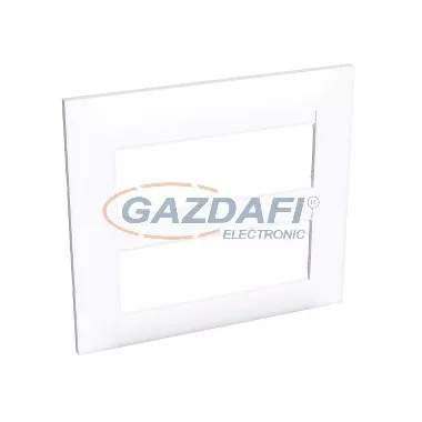 SCHNEIDER ALB44658 ALTIRA 6+6 modulos egyterű keret vízszintes, polárfehér