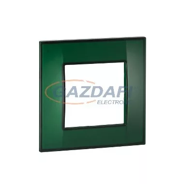 SCHNEIDER ALB44750 ALTIRA Egyes keret, kristály smaragd zöld SCHNEIDER ALB44750 ALTIRA Egyes keret, kristály smaragd zöld
