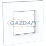 SCHNEIDER ALB44810 ALTIRA Egyes keret, Quadro polárfehér