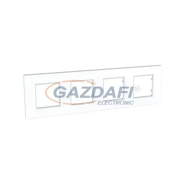 SCHNEIDER ALB44818 ALTIRA Négyes keret vízszintes, Quadro polárfehér SCHNEIDER ALB44818 ALTIRA Négyes keret vízszintes, Quadro polárfehér