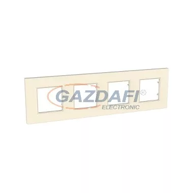 SCHNEIDER ALB44828 ALTIRA Négyes keret vízszintes, Quadro gyöngyház SCHNEIDER ALB44828 ALTIRA Négyes keret vízszintes, Quadro gyöngyház
