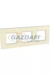 SCHNEIDER ALB44837 ALTIRA Hármas keret vízszintes, Quadro kő