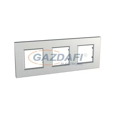 SCHNEIDER ALB44847 ALTIRA Hármas keret vízszintes, Quadro alumínium SCHNEIDER ALB44847 ALTIRA Hármas keret vízszintes, Quadro alumínium