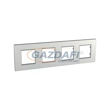 SCHNEIDER ALB44848 ALTIRA Négyes keret vízszintes, Quadro alumínium SCHNEIDER ALB44848 ALTIRA Négyes keret vízszintes, Quadro alumínium