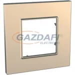 SCHNEIDER ALB44850 ALTIRA Egyes keret, Quadro réz