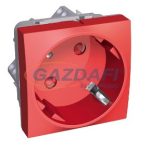   SCHNEIDER ALB45283 ALTIRA 2P+F dugalj csatlakozóaljzat 45° reteszelés nélkül, piros