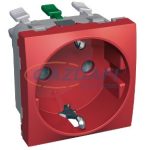   SCHNEIDER ALB45288 ALTIRA 2P+F dugalj csatlakozóaljzat reteszelés nélkül, piros