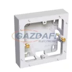   SCHNEIDER ALB45430 ALTIRA Kiemelő doboz egyes, 20.5 mm mélység, fehér