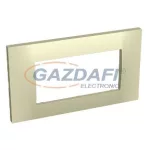  SCHNEIDER ALB45714 ALTIRA 4 modulos egyterű keret vízszintes, márvány