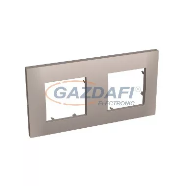 SCHNEIDER ALB45722 ALTIRA Kettes keret vízszintes, gránit SCHNEIDER ALB45722 ALTIRA Kettes keret vízszintes, gránit