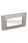 SCHNEIDER ALB45724 ALTIRA 4 modulos egyterű keret vízszintes, gránit SCHNEIDER ALB45724 ALTIRA 4 modulos egyterű keret vízszintes, gránit