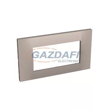 SCHNEIDER ALB45724 ALTIRA 4 modulos egyterű keret vízszintes, gránit SCHNEIDER ALB45724 ALTIRA 4 modulos egyterű keret vízszintes, gránit