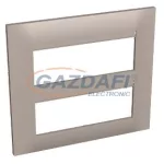   SCHNEIDER ALB45728 ALTIRA 6+6 modulos egyterű keret vízszintes, gránit